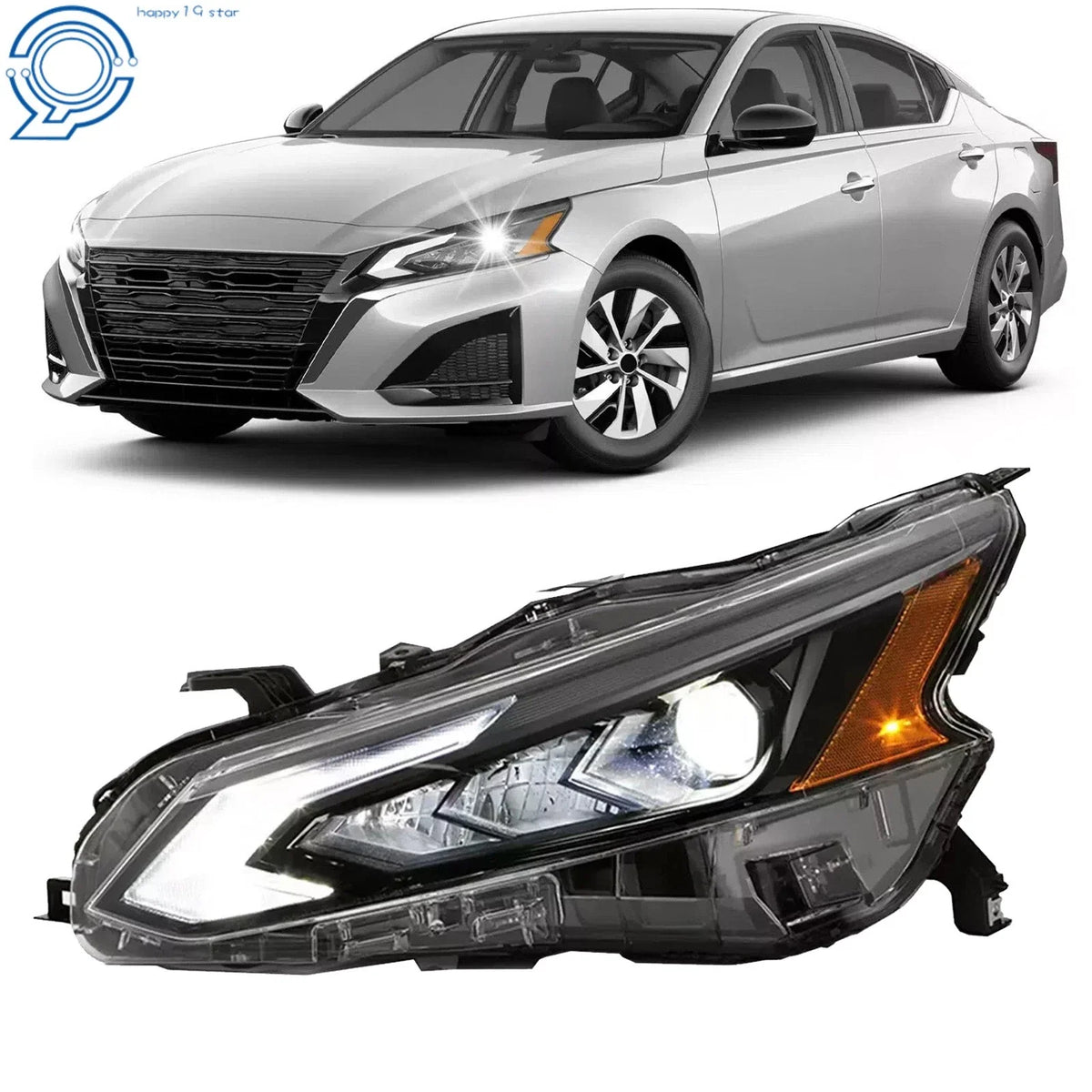 Full LED Headlight Assembly for Nissan Altima (2023–2024) Left Side