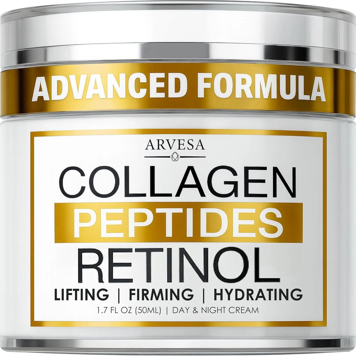 Retinol Cream with Collagen Peptides for Face (Anti Aging, Wrinkle)