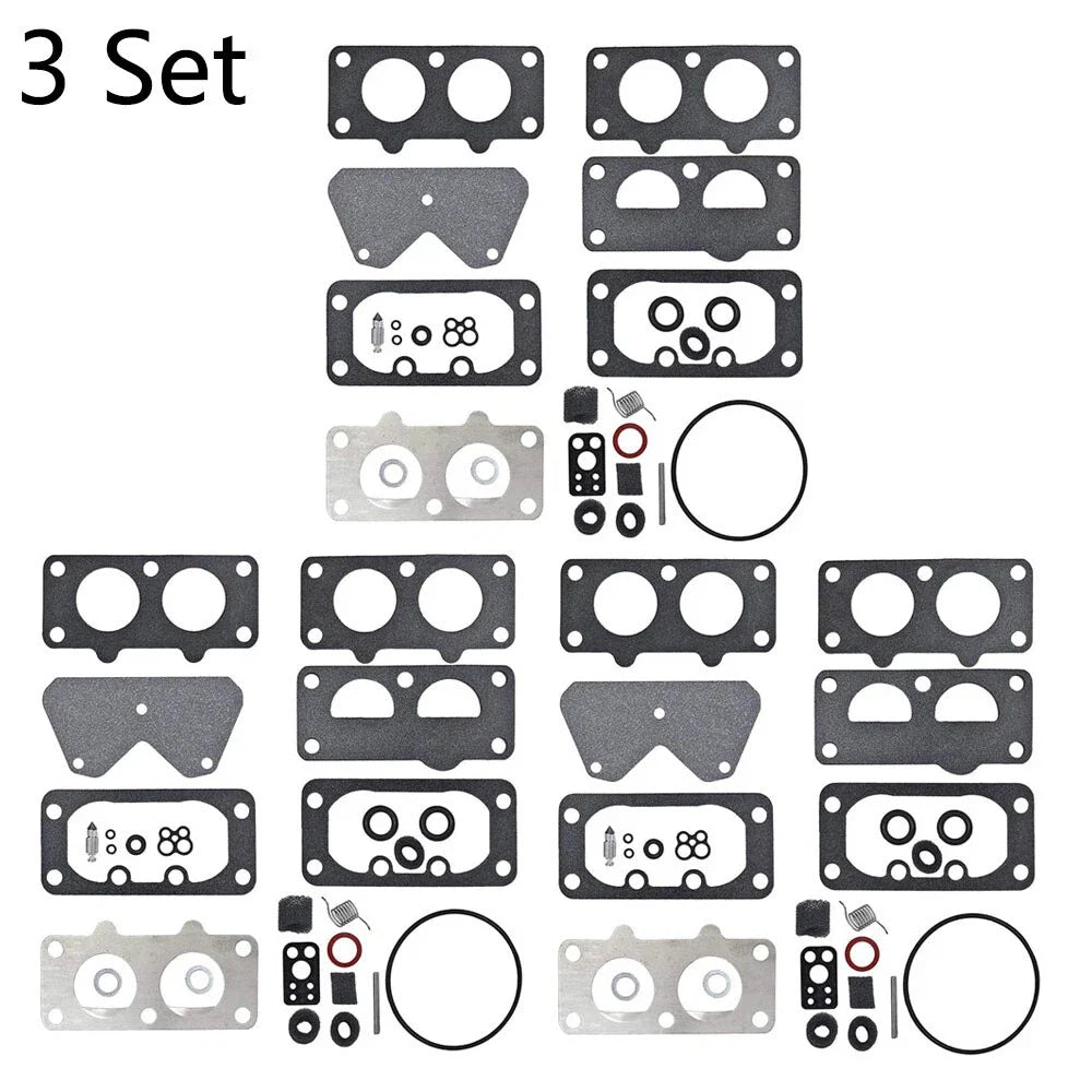 Set of 3 Carburetor Repair Kits for B&S 797890 499812 699734 699735