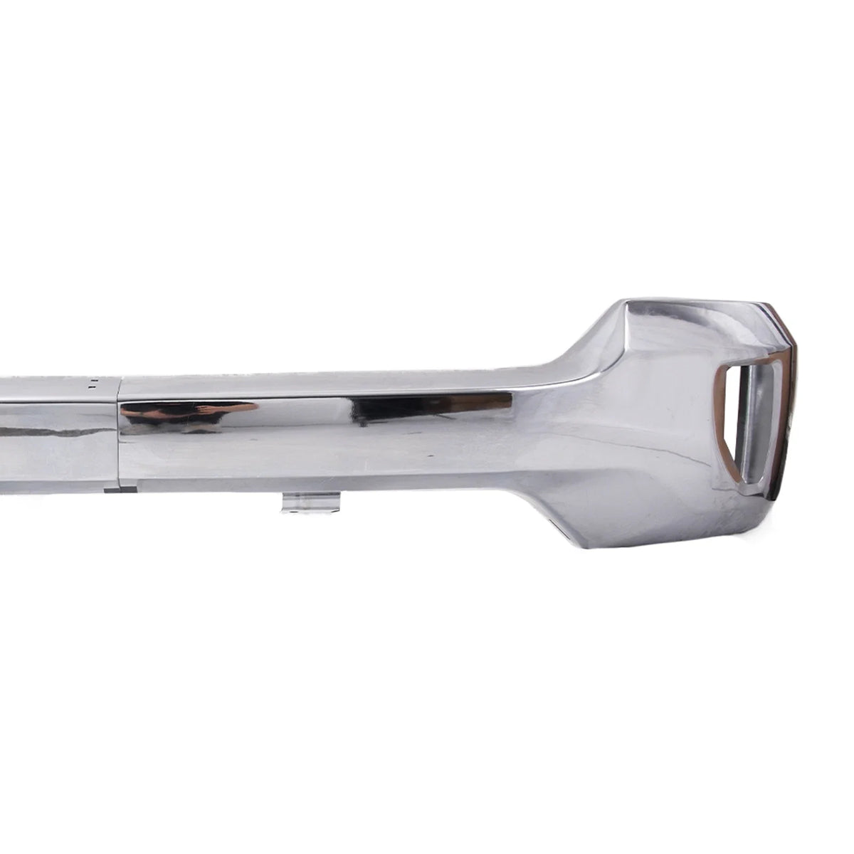 Front Bumper Face Bar for Chevy Silverado 1500 (2016–2019) W/ Fog Holes Chrome