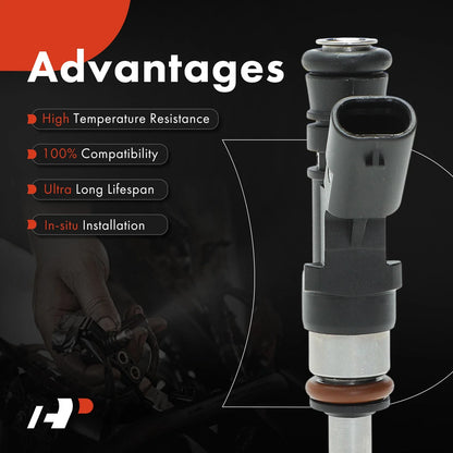 8X Fuel Injector for Mercedes-Benz C63 AMG (2008–2015) E63 AMG (2007–2011) ML63 AMG