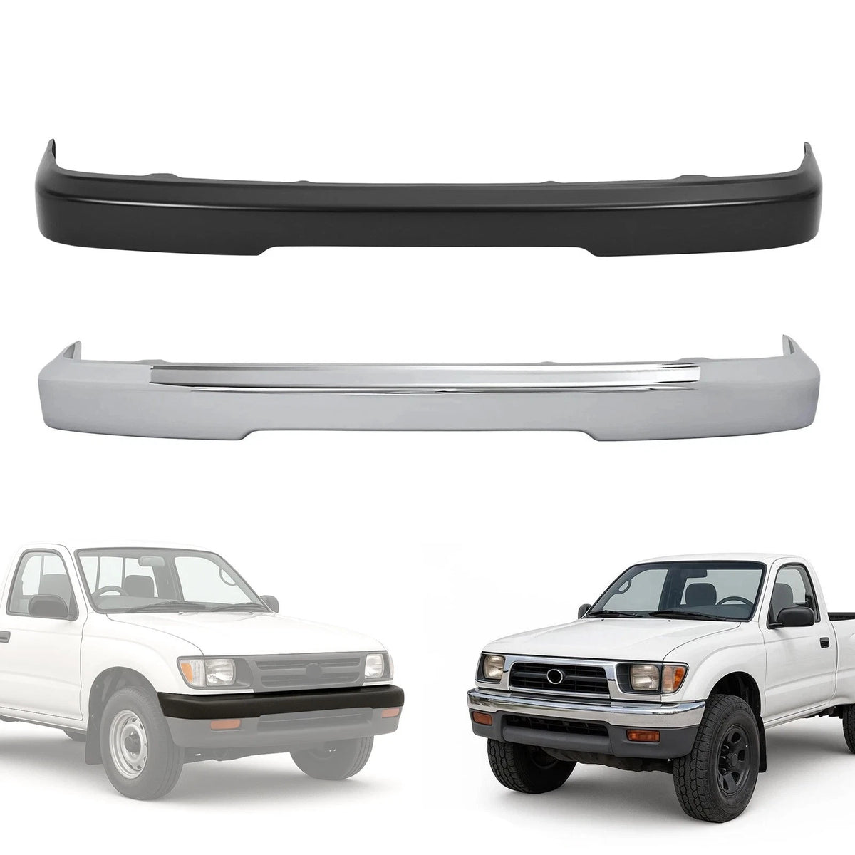 Front Bumper Face Bar for Toyota Tacoma 4WD (1995–1997) - CON-A000185, TO1002155