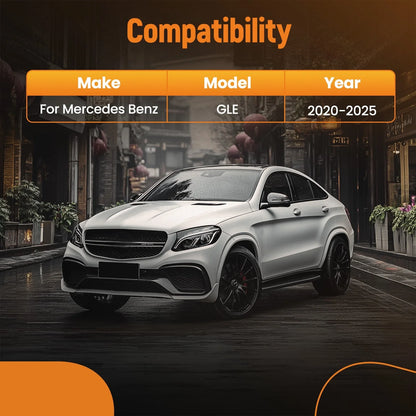 All-Weather Floor Mats for Mercedes-Benz GLE (2020–2024)