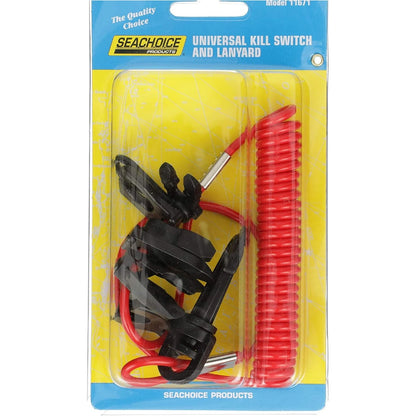 Kill Switch with 7 Keys and Lanyard for Seachoice (50-11671)