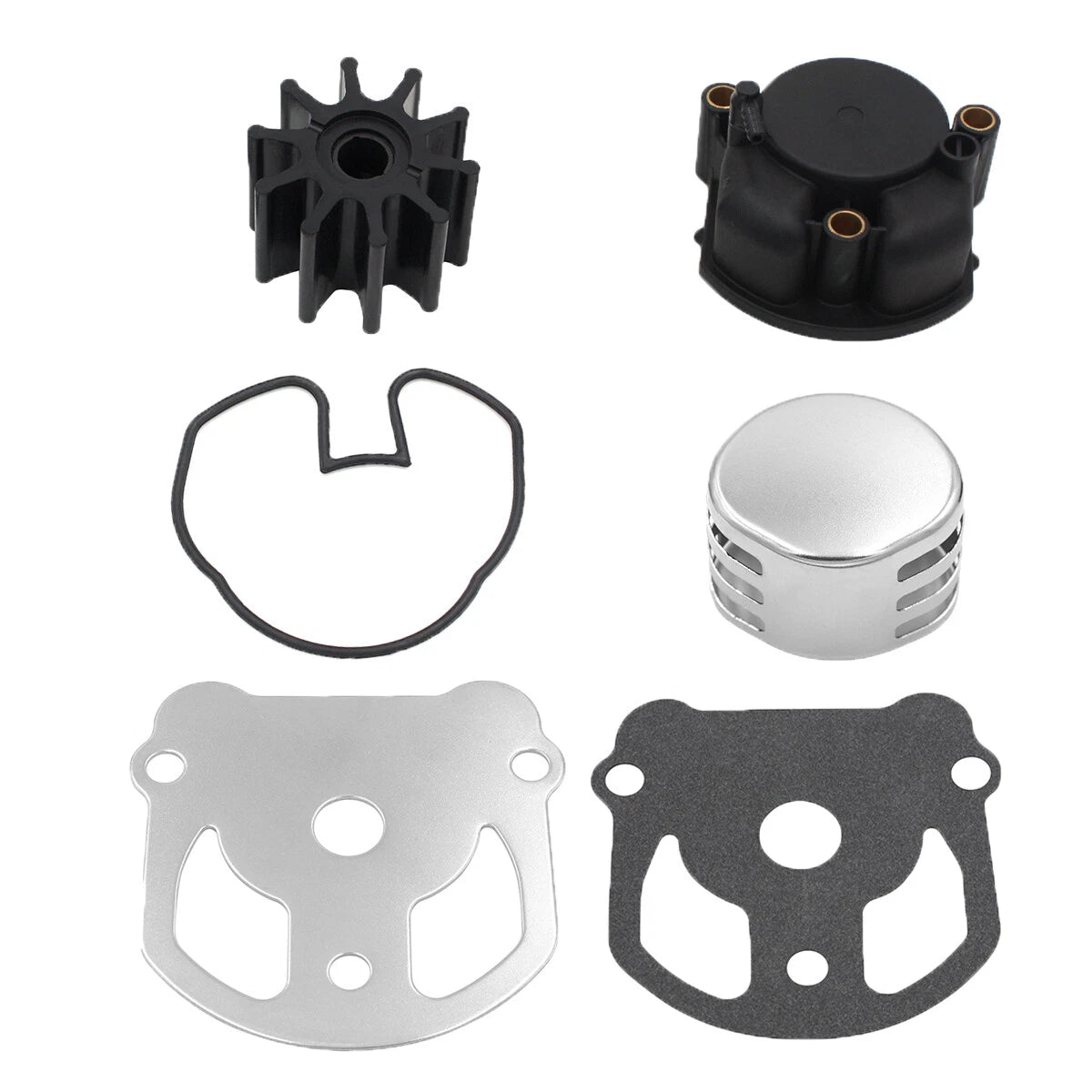 Water Pump Impeller Kit for Johnson Evinrude OMC Cobra Drives (0984461, 984744)
