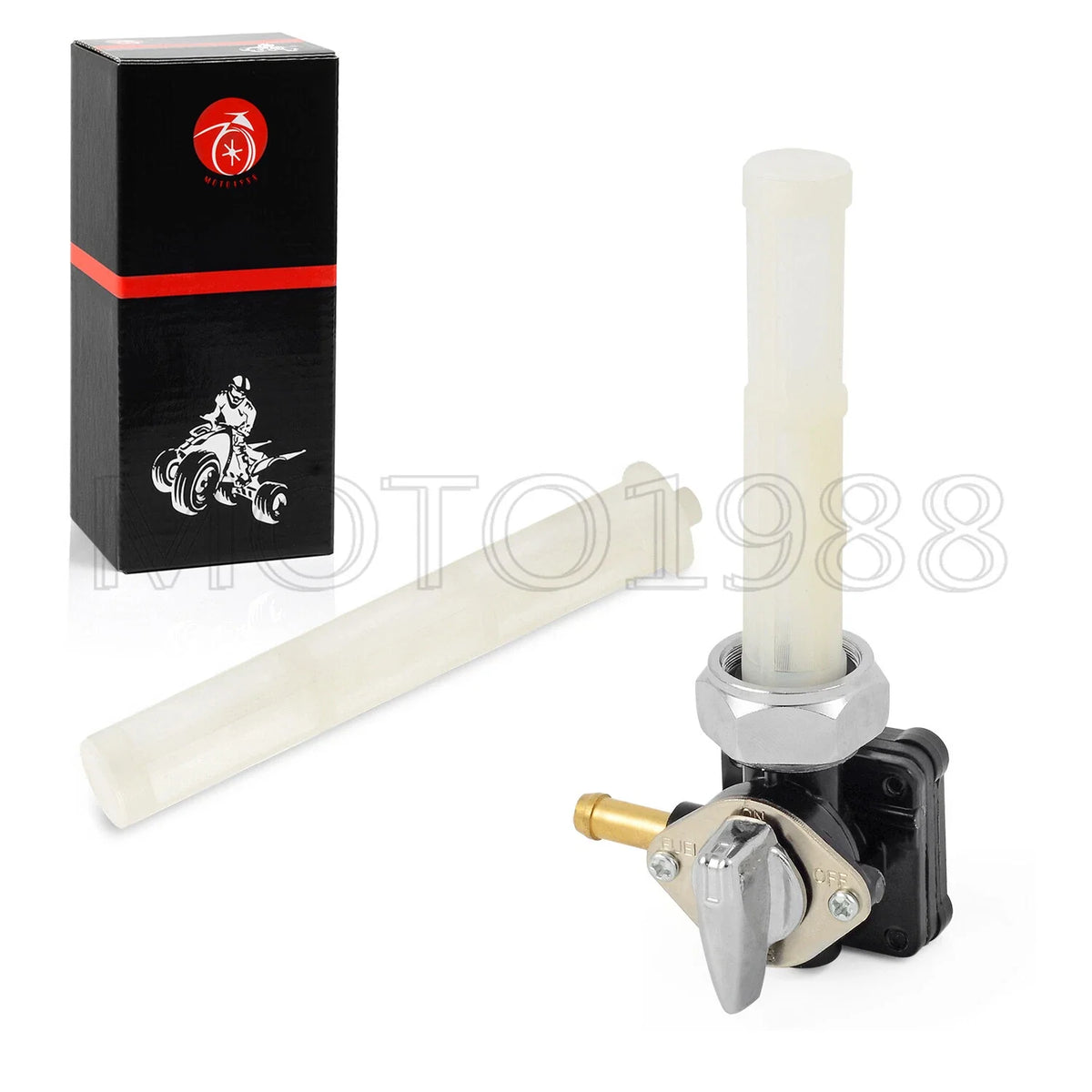 Fuel Valve Petcock VAC 22mm Left Spigot for Sportster 1200 (1988–2013)