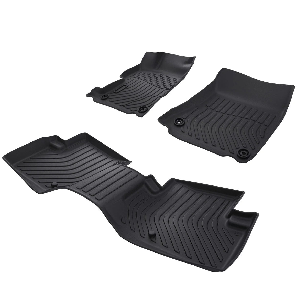 Set of 4 Anti-Slip Black Floor Mats for Acura ILX (2013–2022)