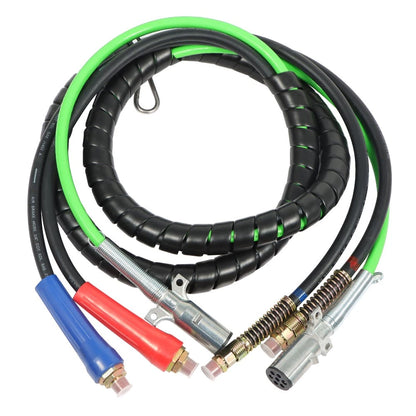 Wrap Set Air Line Hose Assemblies 12' for Semi Truck Tractor Trailer (BCK55176K)