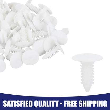 Set of 40 Plastic Bolt Rivets Fastener Door Trim Panel Clips for Ford