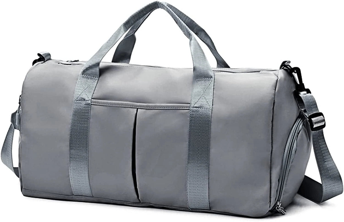 Travel Duffel Bag with Wet Pocket for Gym, Swim, Yoga Training
