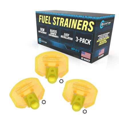 Set of 3 Fuel Pump Filter Strainers for Suzuki SV650 (2003–2009) #15100-16G00