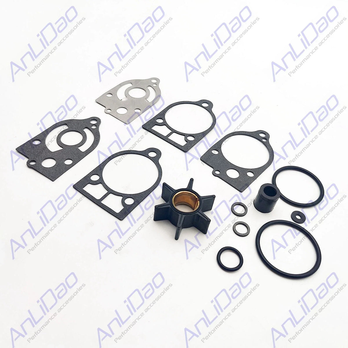Water Pump Impeller Kit for Mercury Mariner (30-70) (Part # 47-89983Q1, 89983T2)