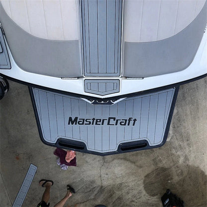 Swim Cockpit Pad for Mastercraft X20 (2016) - EVA Foam Faux Teak Deck Mat