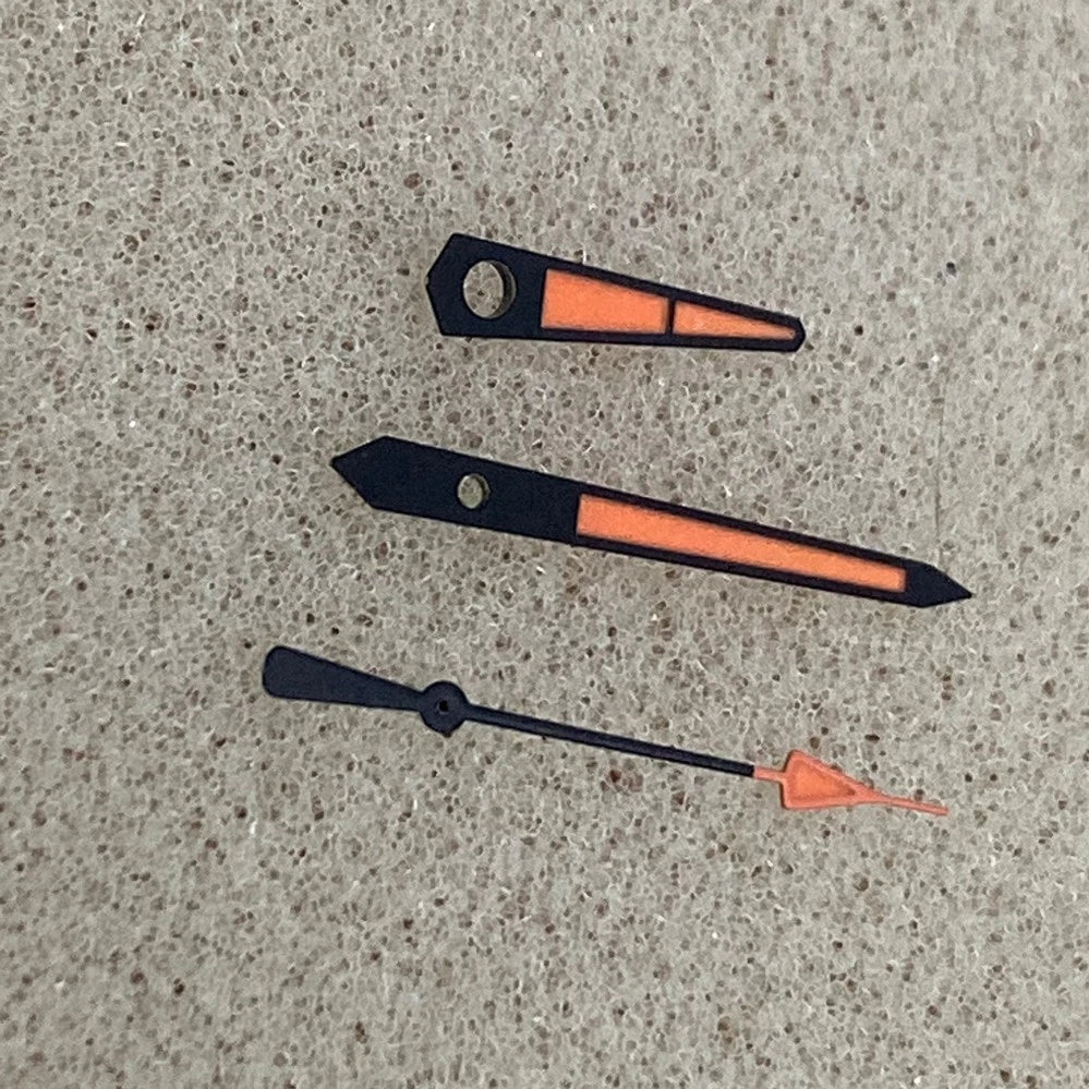 Luminous Orange Watch Hand Needle for NH35/NH36 Movement