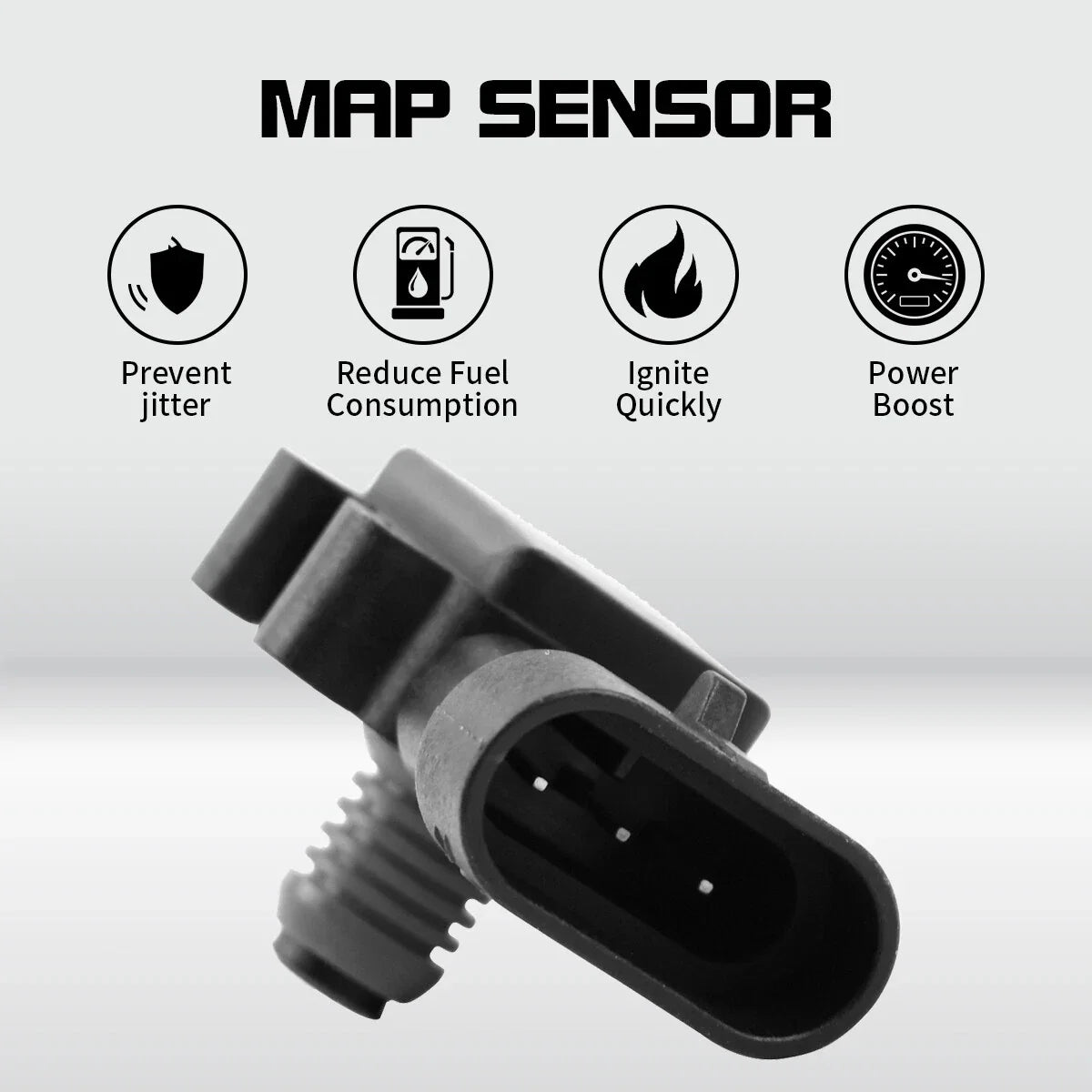 MAP Manifold Absolute Pressure Sensor for Chevy Buick Cadillac GMC (2000–2023) 16187556