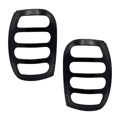 Black Paintable Tail Light Covers for Ford Explorer (1998–2001) 1546