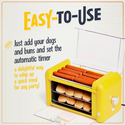 Extra Large Hot Dog Roller & Bun Toaster Oven for Oscar Mayer