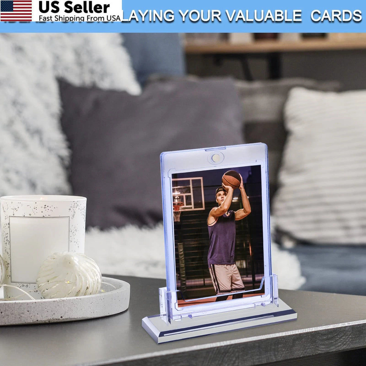 4X Magnetic Card Holder for 35PT (Transparent)