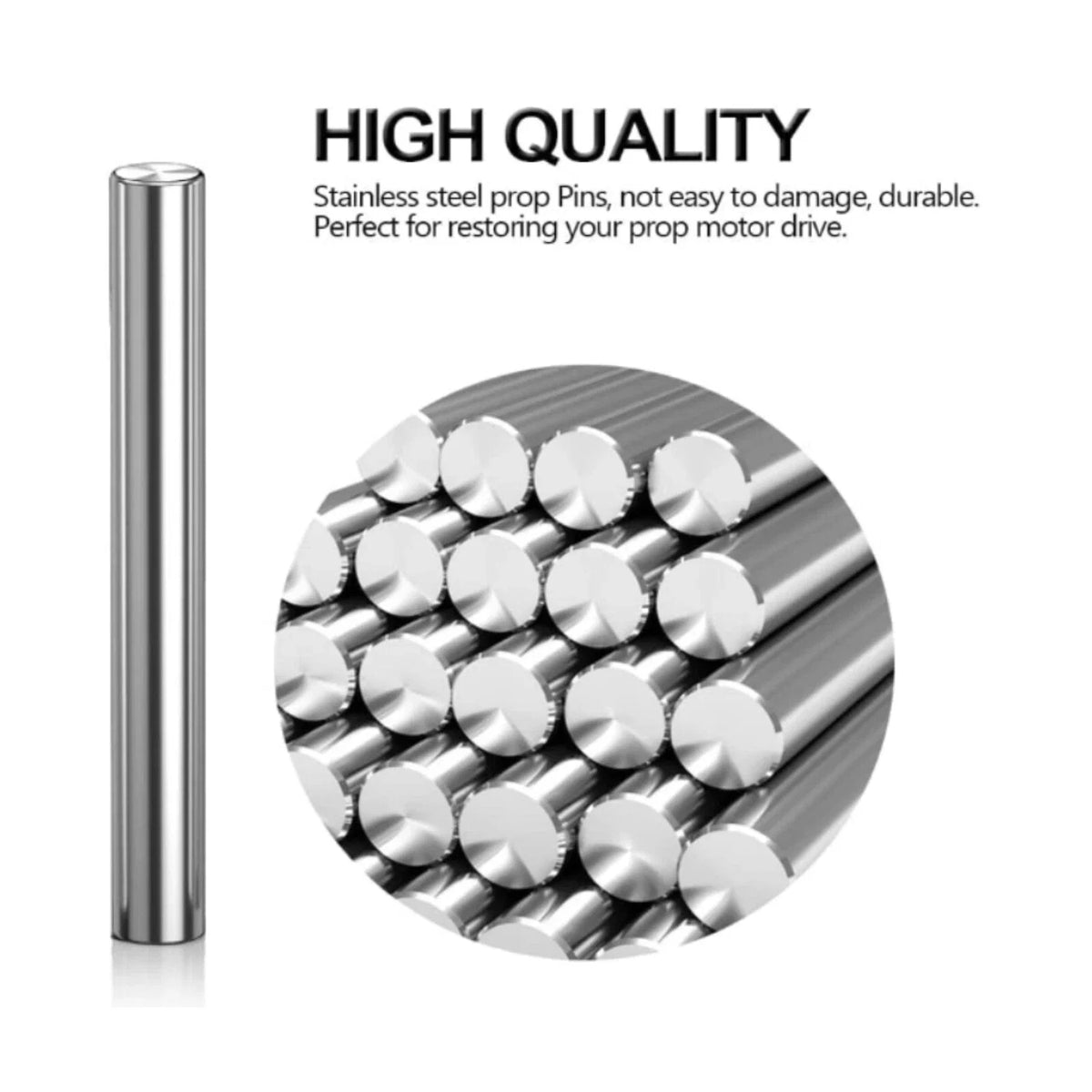 8X Shear Pin for Minn Kota Motors (2092600) Stainless Steel Prop Pins