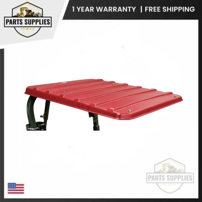 37"x45" Medium Red SunGuard ABS Canopy for Case Tractor