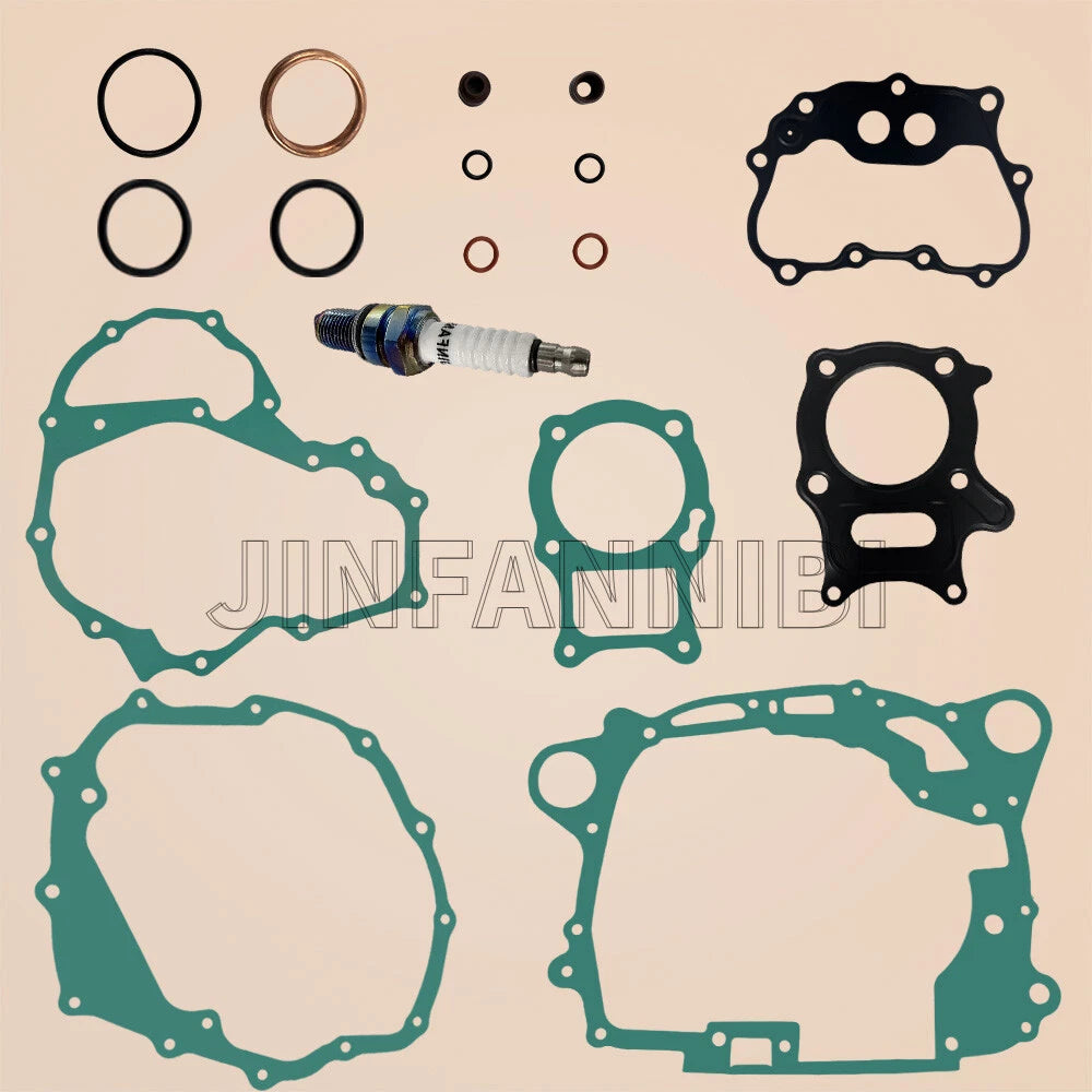 Complete Gasket Kit W/Spark Plug for Honda Recon 250 TRX250TE/TM (1997–2023)