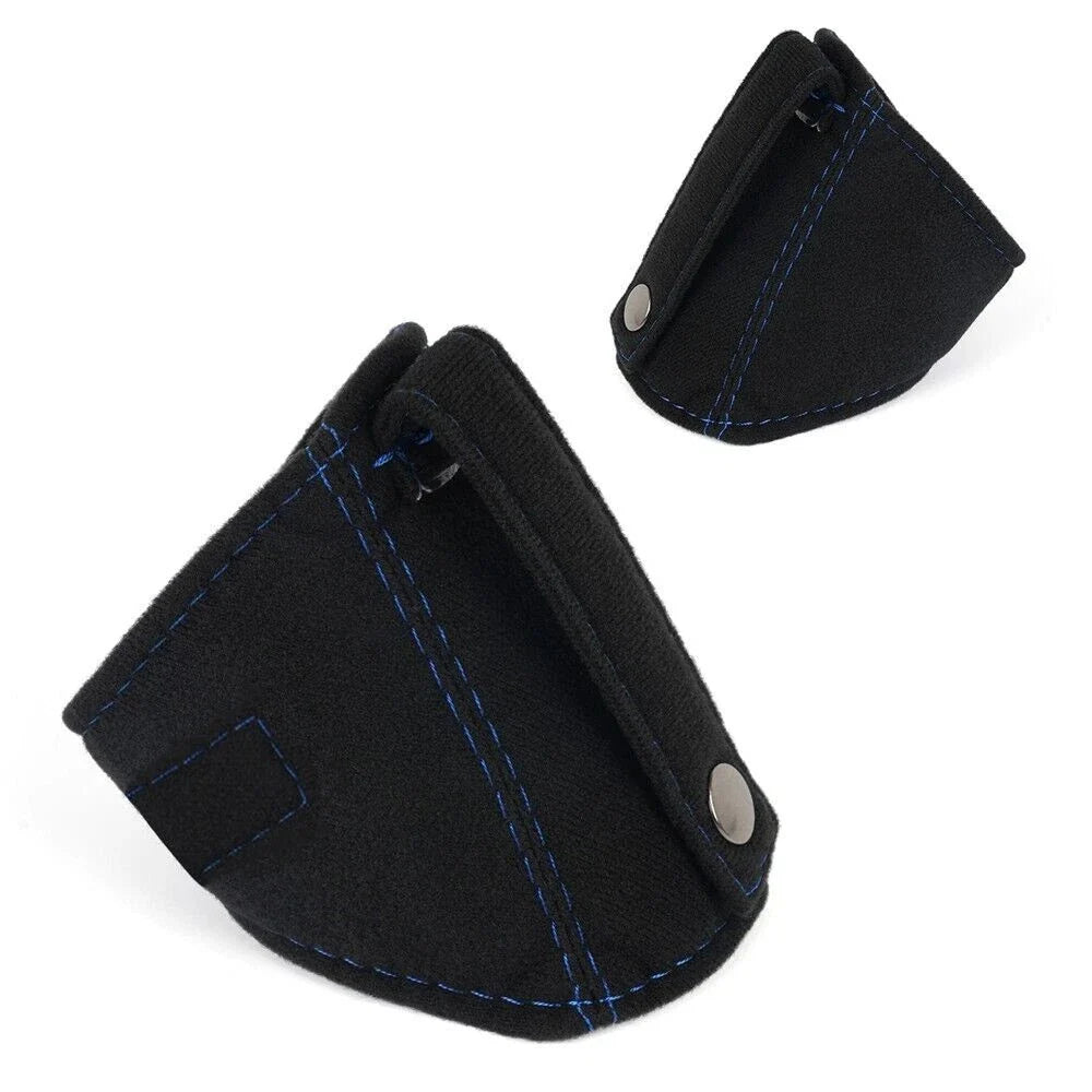 Seat Belt Holder for Universal Suede Leather Car Bucket Seat (RHD)