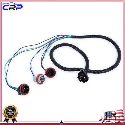 2X Tail Light Wiring Harness for Chevrolet Silverado 1500 (2008–2013) 25906854, 25958494, 645-936, 15824514