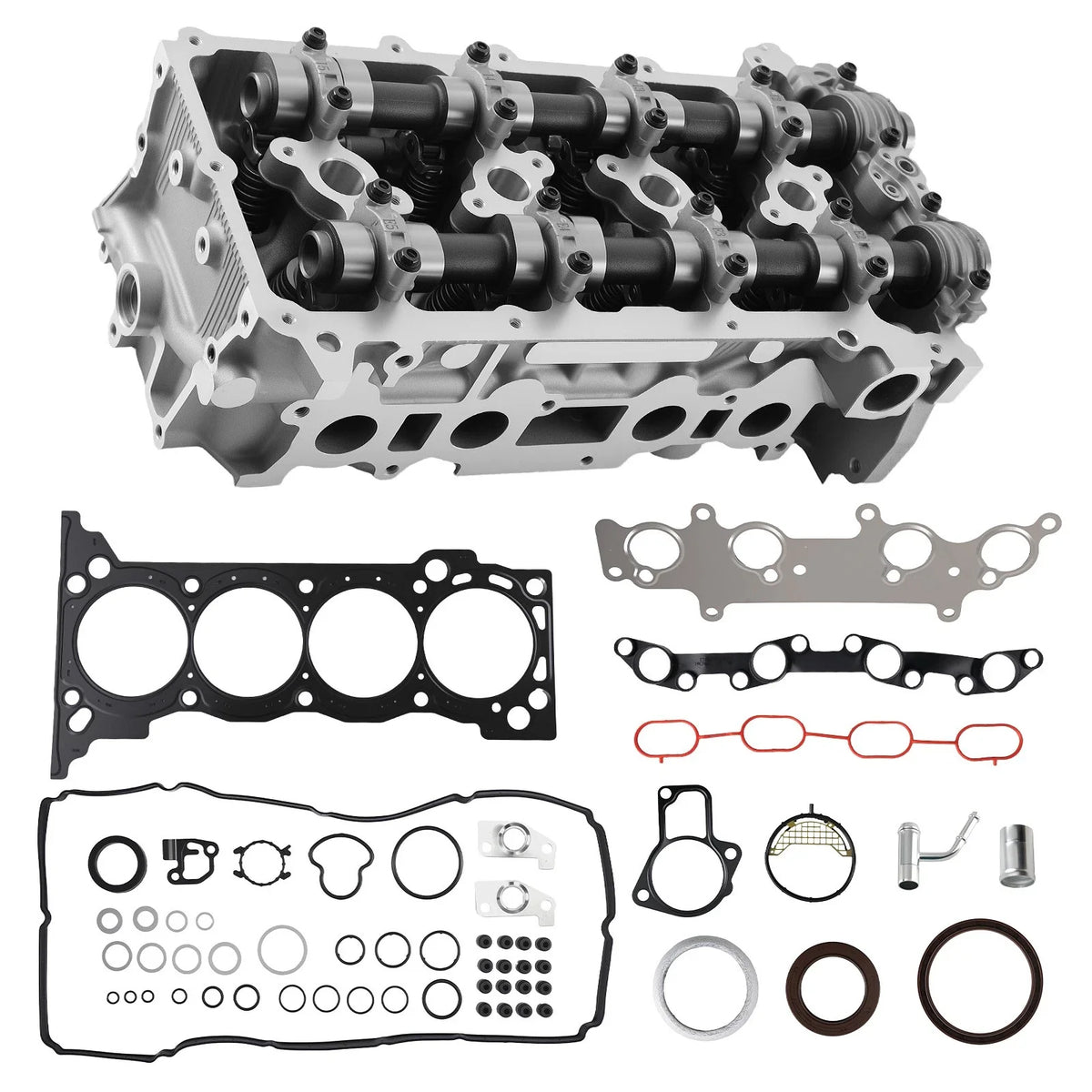 Cylinder Head w/ Gasket Set for Toyota Tacoma 4Runner 2.7L (2005–2016) 2TR-FE
