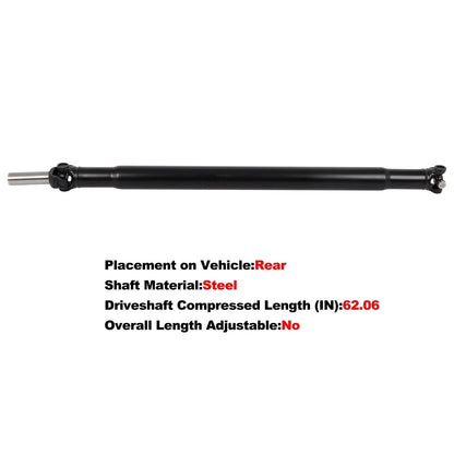 Drive Shaft Rear for Cadillac Escalade ESV (2004–2006) 15109397 15713680 946-051