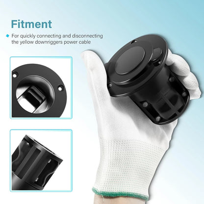 Flush Mount Power Port for Cannon Downriggers (1903012)