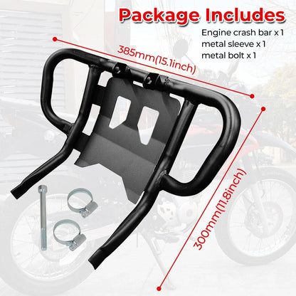 Crash Bars Engine Guard Frame Protector for Honda XR 150 L / XR 125 L (2015–2023)