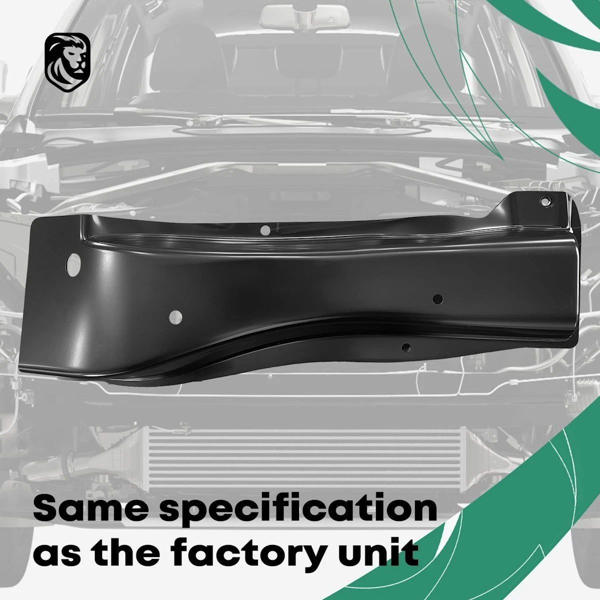 Radiator Support Driver Left for Ram ProMaster 1500 2500 3500 (2014–2023) 18123311