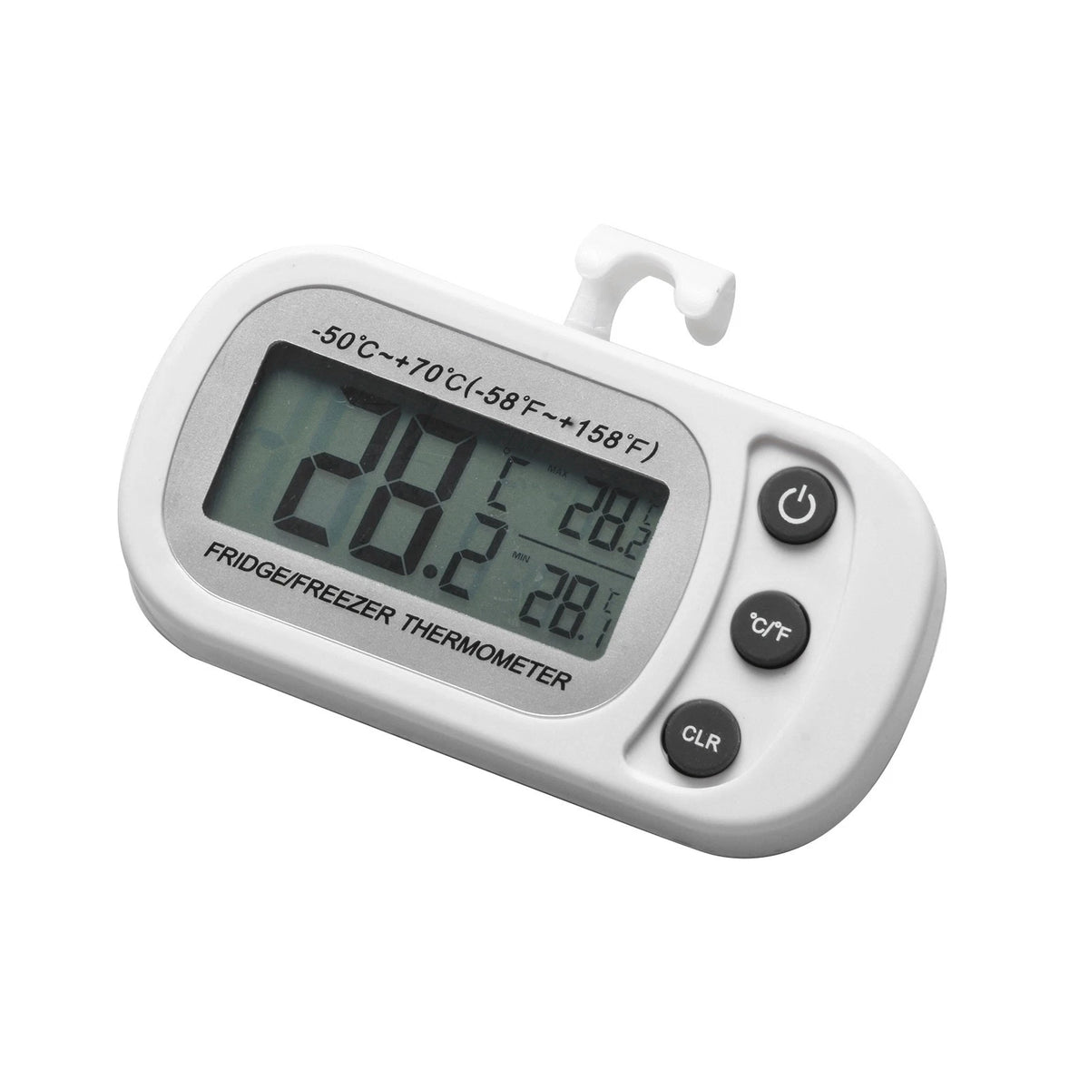 LCD Refrigerator Freezer Thermometer with Hook Meter