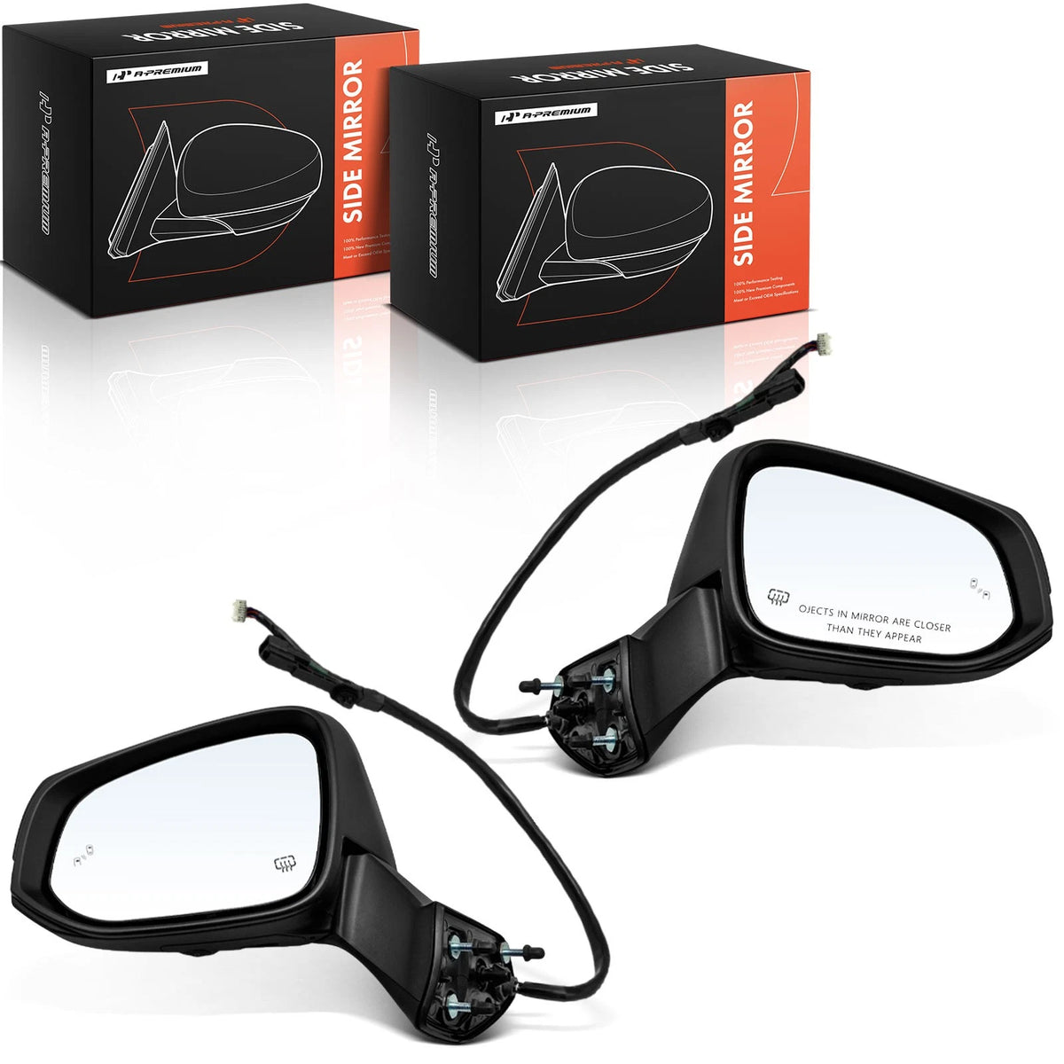 2X Power Mirror for Toyota Highlander (2020–2021) 879100E380, 87910-0E380
