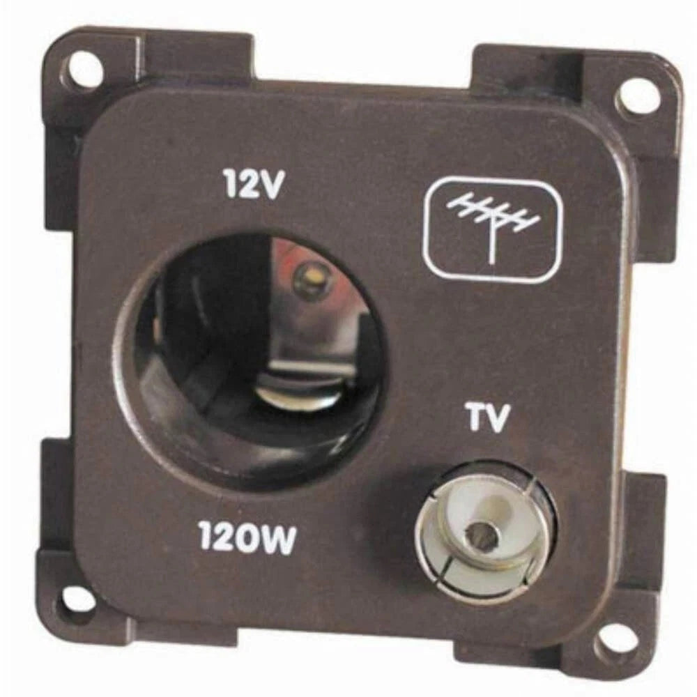 CBE Brown 12V Auto TV Sat for VW Campervan Caravan Motorhome Boat (270236)