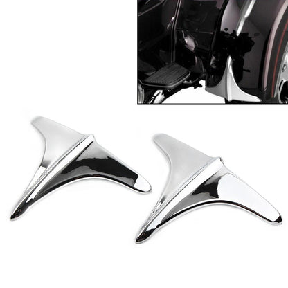 Chrome Rear Fender Accents for Harley Touring (2009–2017)