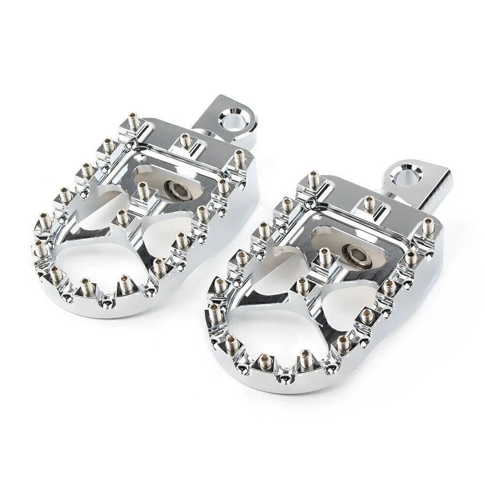 Wide Foot Peg MX Style Footrest for Harley Dyna Sportster (2000–2023)