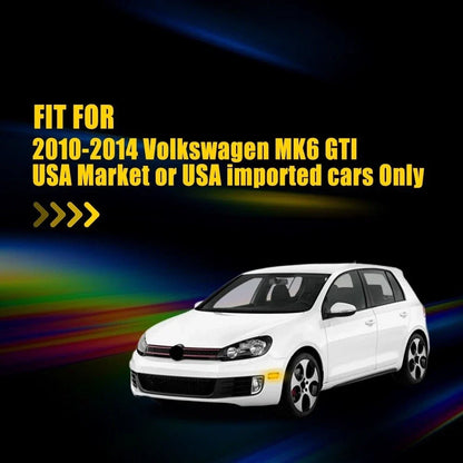 2X LED Side Marker Lights for Volkswagen MK6 GTI (2010–2014) Smoked White Amber