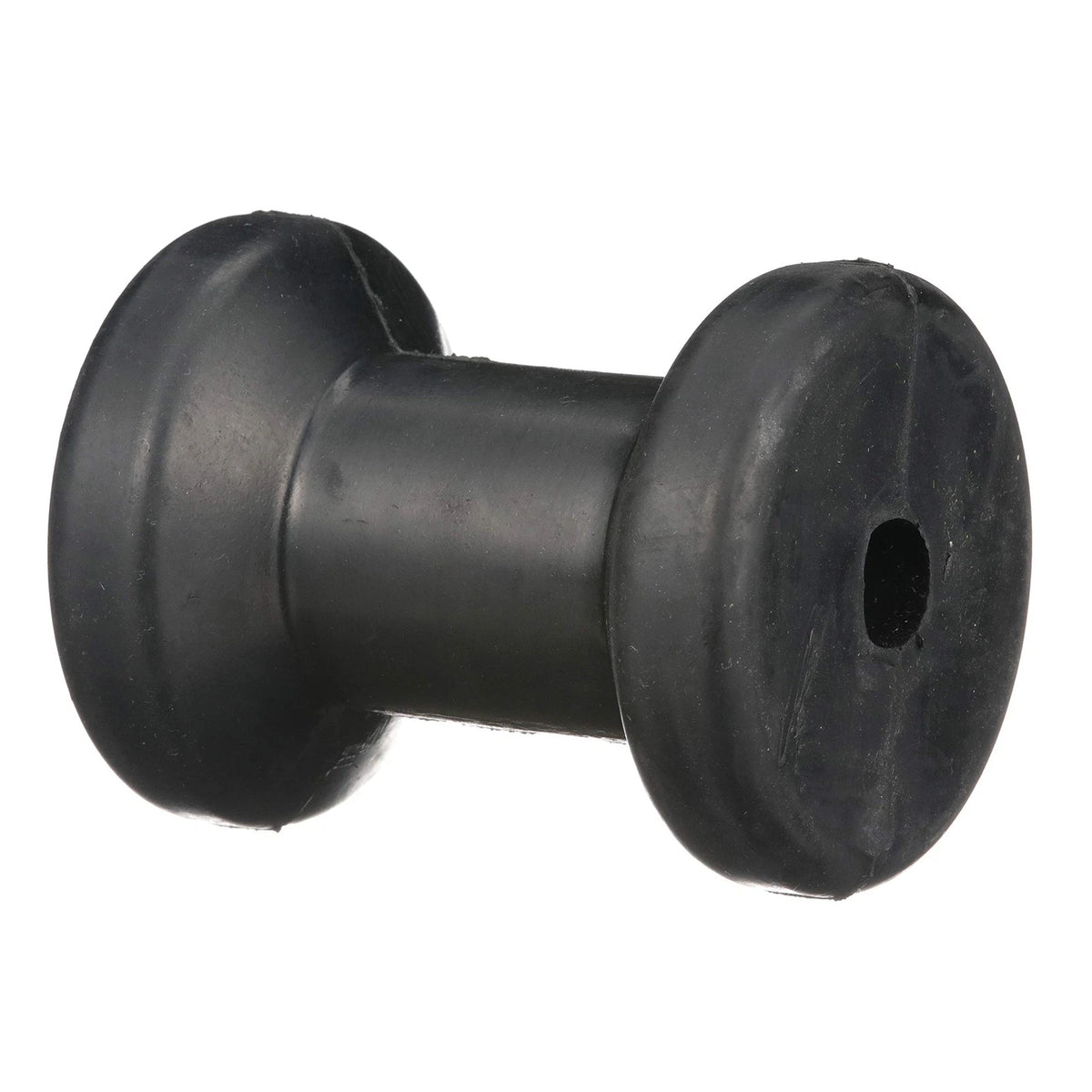 4-Inch Rubber Spool/Keel Roller for Boat Trailers (4")