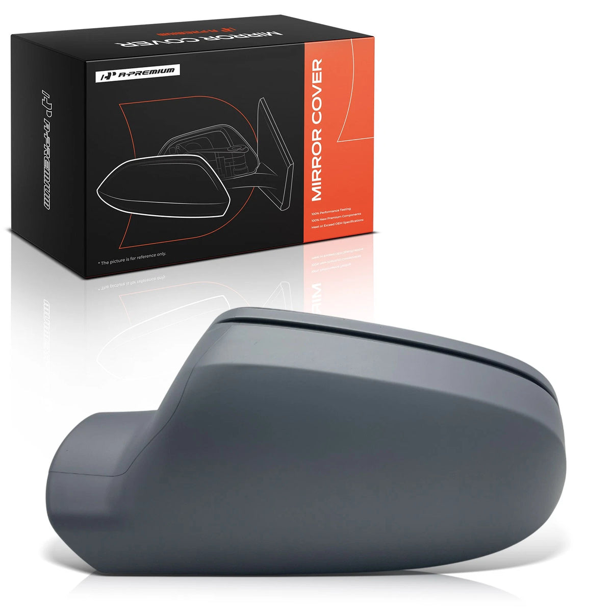 LH Driver Side Mirror Cover Cap for Audi A4 A5 RS5 S4 S5 (8F0857527BGRU)