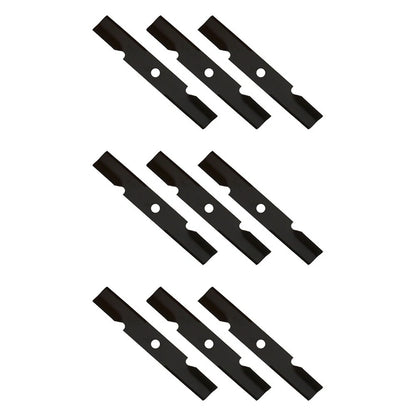 Notched Mower Blades for Oregon (Fits Qty. 9)