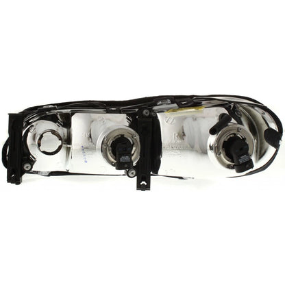 Headlight Passenger Side for Chevy Malibu (1999–2005) GM2503154, MLX-SHE711-150QR-CL360A51