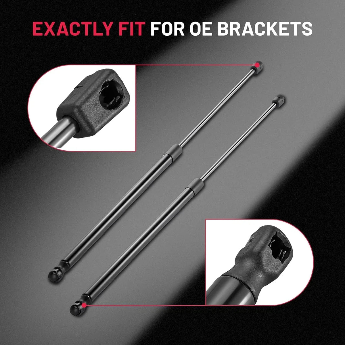 2x Front Hood Lift Supports for Toyota Camry Avalon 2012–2017 (2013–2018)