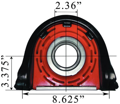 Drive Shaft Support Bearing for Kenworth, Peterbilt, Freightliner (Replaces C8TZ4840A40074, HB88512A)