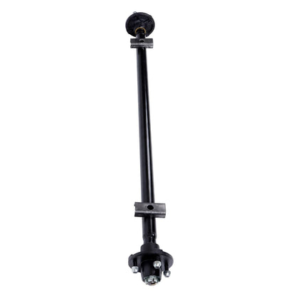Set of 4 Trailer Axles for Light Trailers (2000 lb Capacity)