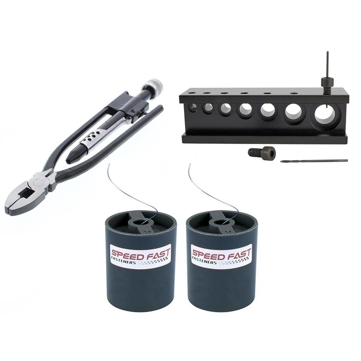 Safety Wire Kit with Twister Tool & Drill Fixture for Automotive (9108899)