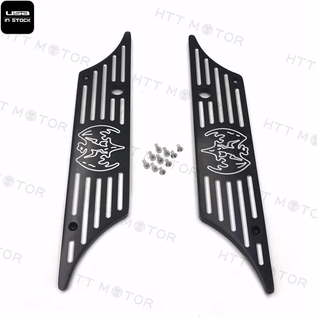 CNC Billet Aluminum Saddlebag Latch Cover for Harley Touring (1993–2013)
