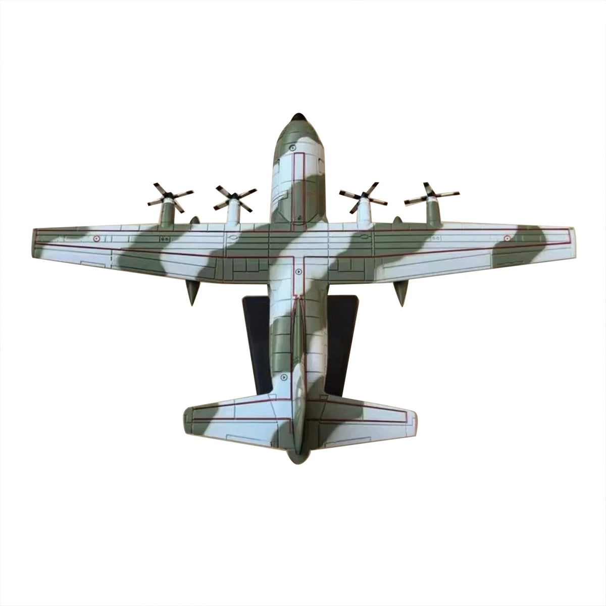 1/250 C-130H Hercules Alloy Model for US Air Force Transport (No Year)