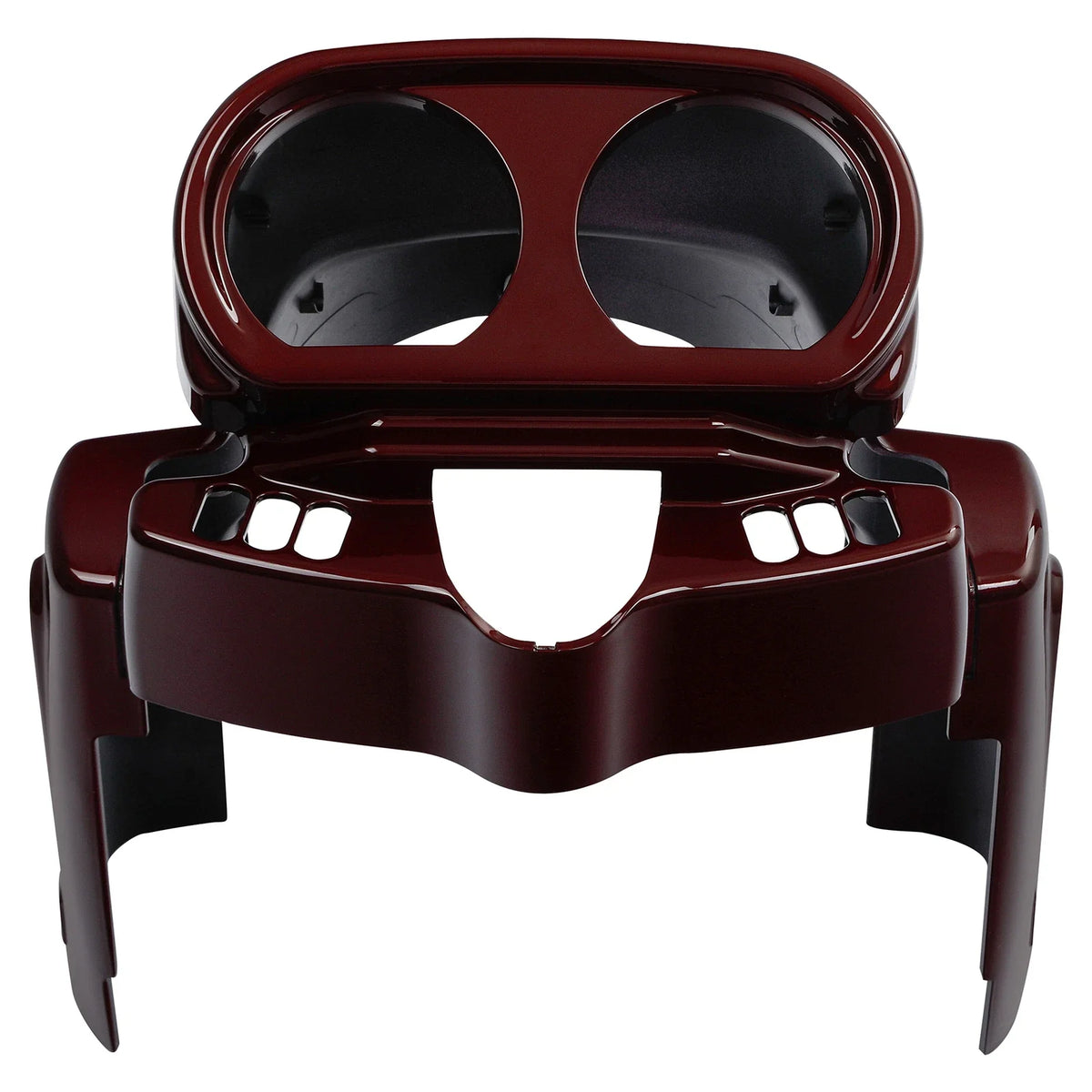 Instrument Housing for Harley Road Glide (2015–2023) Mysterious Red/Velocity Red Sunglo