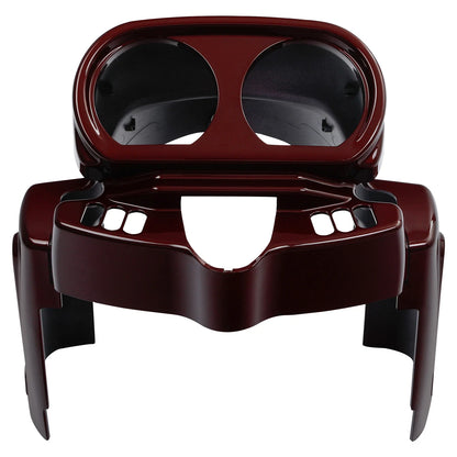 Instrument Housing for Harley Road Glide (2015–2023) Mysterious Red/Velocity Red Sunglo